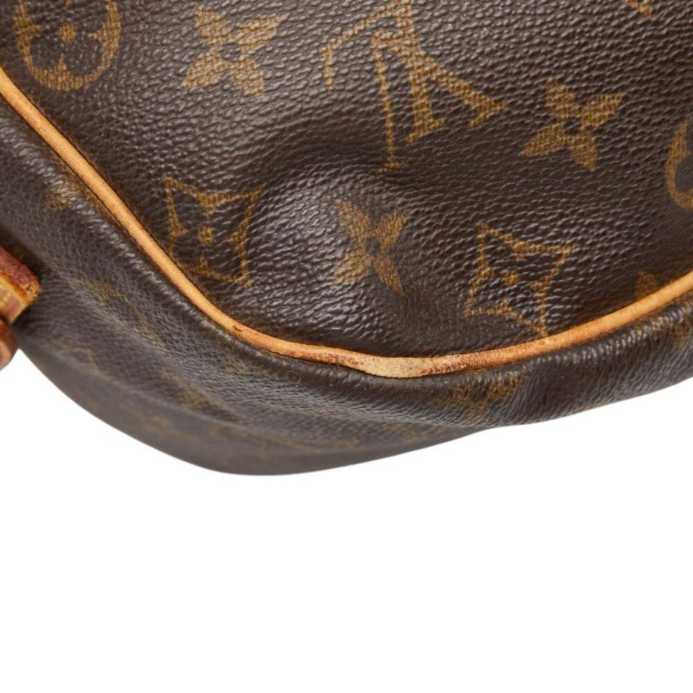 LOUIS VUITTON Brown Monogram Leather Shoulder Bag - Picture 7 of 11